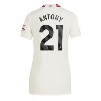 Manchester United Antony #21 Tretí Ženy futbalový dres 2023-24 Krátky Rukáv
